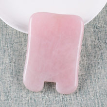Загрузить изображение в средство просмотра галереи, 1 Pcs Facial Massager Gua Sha Tool Natural Rose Quartz Skin Care Massage SPA Acupuncture Scraping Healing Health Beauty Neck Eye - AVA Health and Wellness Boutique