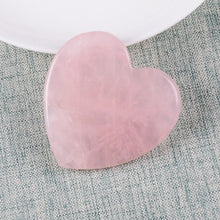 Загрузить изображение в средство просмотра галереи, 1 Pcs Facial Massager Gua Sha Tool Natural Rose Quartz Skin Care Massage SPA Acupuncture Scraping Healing Health Beauty Neck Eye - AVA Health and Wellness Boutique
