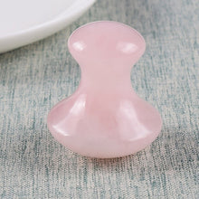 Загрузить изображение в средство просмотра галереи, 1 Pcs Facial Massager Gua Sha Tool Natural Rose Quartz Skin Care Massage SPA Acupuncture Scraping Healing Health Beauty Neck Eye - AVA Health and Wellness Boutique