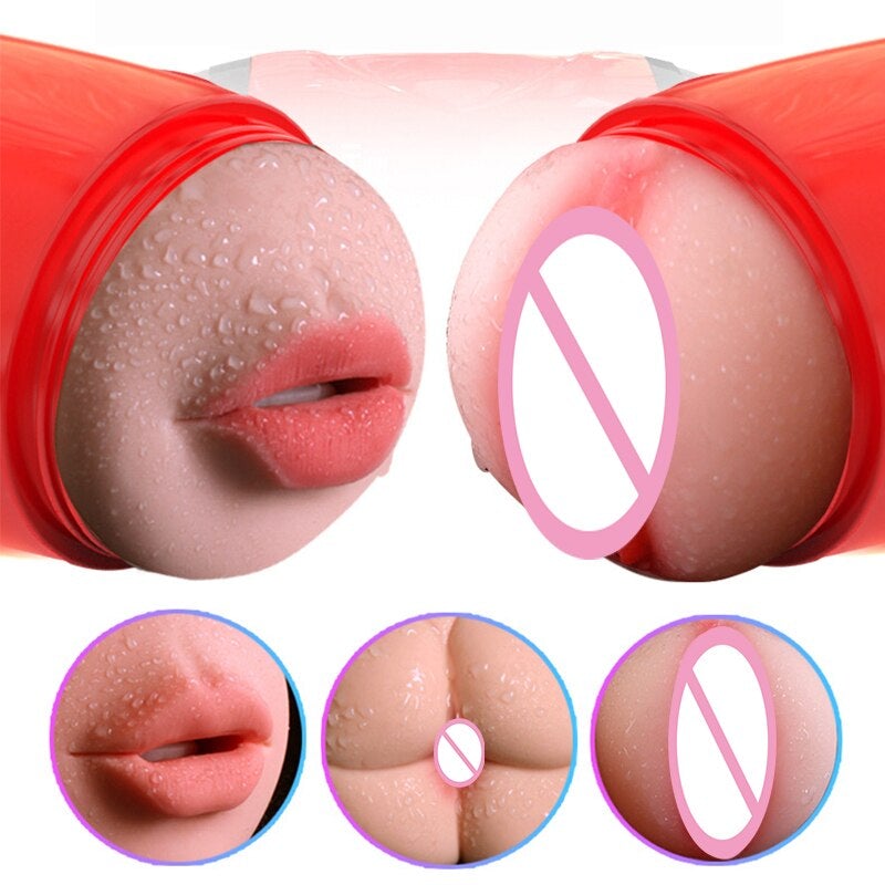 Artificial Vagina 3D Deep Throat Male Masturbator Manual Intimate Good –  AVA Health and Wellness Boutique