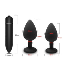 Charger l'image dans la galerie, Beginner Silicone Anal Plug Butt Prostate Massager Adult Gay Sex Products Mini Erotic Bullet Vibrator Sex Toys for Women Men - AVA Health and Wellness Boutique
