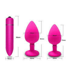 Charger l'image dans la galerie, Beginner Silicone Anal Plug Butt Prostate Massager Adult Gay Sex Products Mini Erotic Bullet Vibrator Sex Toys for Women Men - AVA Health and Wellness Boutique
