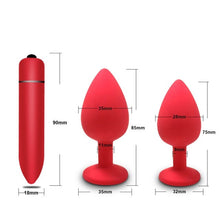 Charger l'image dans la galerie, Beginner Silicone Anal Plug Butt Prostate Massager Adult Gay Sex Products Mini Erotic Bullet Vibrator Sex Toys for Women Men - AVA Health and Wellness Boutique