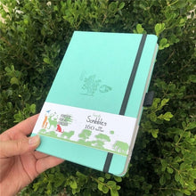 Загрузить изображение в средство просмотра галереи, BUKE 5X5mm Journal Dot Gird Notebook 160 Pages, Size 5.7X8.2 Inch, 160Gsm Ultra Thick Bamboo Paper DIY Bujo Planner - AVA Health and Wellness Boutique