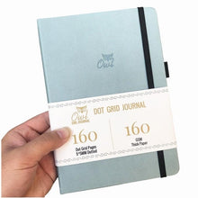 Загрузить изображение в средство просмотра галереи, BUKE 5X5mm Journal Dot Gird Notebook 160 Pages, Size 5.7X8.2 Inch, 160Gsm Ultra Thick Bamboo Paper DIY Bujo Planner - AVA Health and Wellness Boutique