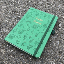 Загрузить изображение в средство просмотра галереи, BUKE BULLET Dot Grid Notebook Dotted Journal Drawing Sketchbook-160gsm Paper, Inner Pocket, Numbered Page P1- P160 - AVA Health and Wellness Boutique