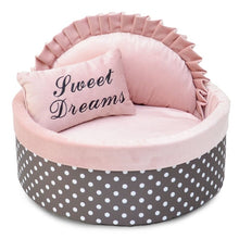 Lade das Bild in den Galerie-Viewer, Cat House Dot Luxury Cat Nest Cute Shape Puppy Dog Bed Cave With Pillow Cotton Mat Multipurpose Pet House Cat Supplies - AVA Health and Wellness Boutique