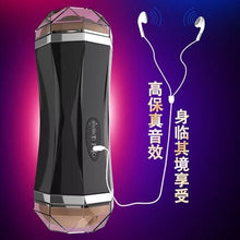 Load image into Gallery viewer, Realistic Vagina Sex Machine Pussy Masturbation Cup Sex Toy for Men Deep Throat Oral Sex Powerful Vibrator Motion Masturbator - AVA Health and Wellness Boutique