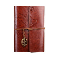 Загрузить изображение в средство просмотра галереи, Retro Notebook Diary Notepad Literature PU Leather Note Book Stationery Gifts Traveler Journal Planners Office School Supplies - AVA Health and Wellness Boutique