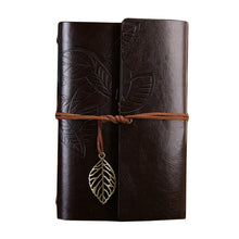 Загрузить изображение в средство просмотра галереи, Retro Notebook Diary Notepad Literature PU Leather Note Book Stationery Gifts Traveler Journal Planners Office School Supplies - AVA Health and Wellness Boutique