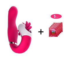 Загрузить изображение в средство просмотра галереи, Rotation Dildo Vibrators Oral Sex Tongue Licking Toy Sexual Wellness G Spot Massage Female Clitoris Stimulator Sex Toy for Women - AVA Health and Wellness Boutique
