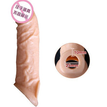 Φόρτωση εικόνας στο εργαλείο προβολής Συλλογής, Silicone Realistic Dildo Penis Enlargement Penis Sleeve Reusable Condoms Dick Cover Cock Ring Sex Toys For Men Couples - AVA Health and Wellness Boutique