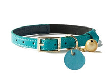 Lade das Bild in den Galerie-Viewer, UFBemo Personalized Cat Collar Elastic with Bell Necklace Soft PU Leather Pet Collars Luxury Safety Kitten Small Dog Chihuahua - AVA Health and Wellness Boutique