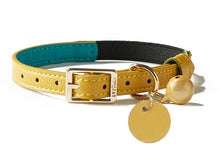 Lade das Bild in den Galerie-Viewer, UFBemo Personalized Cat Collar Elastic with Bell Necklace Soft PU Leather Pet Collars Luxury Safety Kitten Small Dog Chihuahua - AVA Health and Wellness Boutique