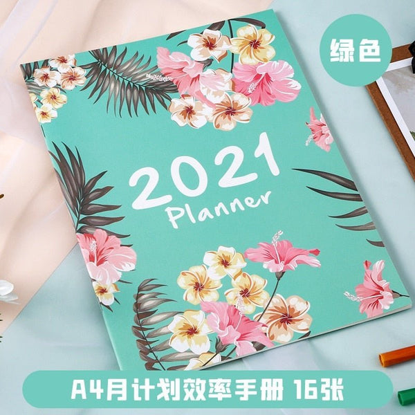 The Perfect Monthly Schedule Companion: Agenda 2020 2021 Planner Organizer