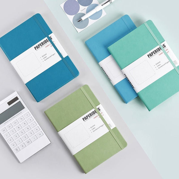 The Retro Bandage Candy Color Design of the AVA Hardcover A5 Bullet Journal: Style Meets Functionality