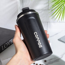 Charger l&#39;image dans la galerie, 2020 New 380/510ML Portable Stainless steel Travel Coffee Mugs Cups Thermo Cup for Cofee Car Cup Metal Coffee Cup for Gifts - AVA Health and Wellness Boutique
