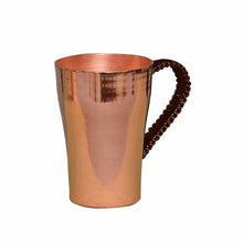 Carica l&#39;immagine nel visualizzatore di Gallery, 400ml 14 Ounces Premium Quality Handmade Moscow Mule Mug Pure Red Copper Cofee Wine Beer Cup Milk Tumbler for Moscow Mules - AVA Health and Wellness Boutique
