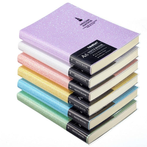 A5/A6/A7 Notebook Colorful Laser Planner Organizer Notepad Diary Weekly Pensonal Journal Traveler Note Books Stationery Supplies - AVA Health and Wellness Boutique