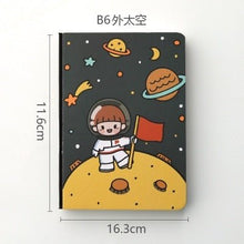 Carica l&#39;immagine nel visualizzatore di Gallery, A6 Cute Girl Coloring Notebook Portable Illustration Weekly Planner 2020 Notepad Creative Travelers Journal Diary Notebook - AVA Health and Wellness Boutique
