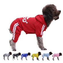 Lade das Bild in den Galerie-Viewer, Adidog Clothes Autumn and Winter New Pet Clothes Small Medium Clothes Luxury Dog Puppy Chihuahua Pet Warm Four-Legged Sweater - AVA Health and Wellness Boutique
