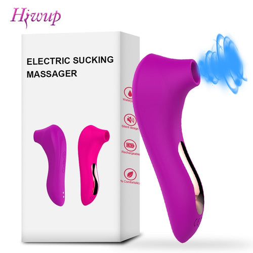 Clit Sucker Vagina Sucking Vibrator Clitoris Stimulator Blowjob Oral Nipple Sex Toys for Adult Women Masturbator Erotic Products - AVA Health and Wellness Boutique
