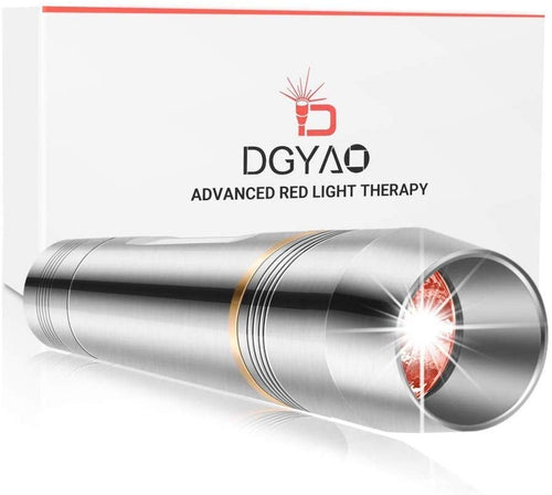 DGYAO 660nm LED Red Light Therapy Devices Pain Relief for Joint Muscle Skin Texture Healing and Treatment of Injuries - AVA Health and Wellness Boutique