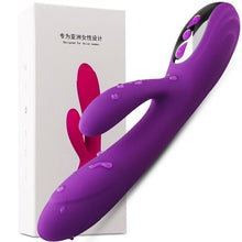 Load image into Gallery viewer, G Spot Rabbit Dildo Vibrator Orgasm Adult Toys USB Charging Powerful Masturbation Sex Toy for Women Waterproof adult Sex product - AVA Health and Wellness Boutique
