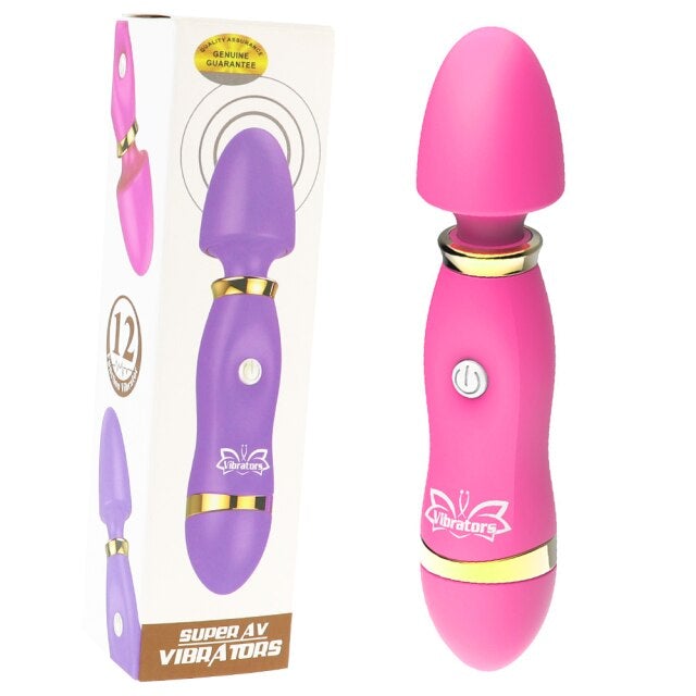 G Spot Vibrator Magic Wand AV Stick Female Masturbation Clitoris Stimulator Erotic Sex Toys For Woman Couples Sexual Wellness - AVA Health and Wellness Boutique