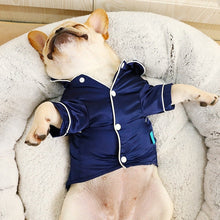Загрузить изображение в средство просмотра галереи, Luxury Dog Clothes Fashion Dog Pajamas Soft Silk Pet Clothing for Small Medium Dogs Coat Chihuahua French Bulldogs Jacket - AVA Health and Wellness Boutique
