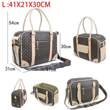 Load image into Gallery viewer, Pet Handbag Dog Carrier Purse Luxury Cat Small Dog Transport Bag Pet Carrying Box Dog Travel Bag Airline Approved Backpack - AVA Health and Wellness Boutique
