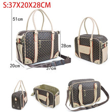 Carica l&#39;immagine nel visualizzatore di Gallery, Pet Handbag Dog Carrier Purse Luxury Cat Small Dog Transport Bag Pet Carrying Box Dog Travel Bag Airline Approved Backpack - AVA Health and Wellness Boutique
