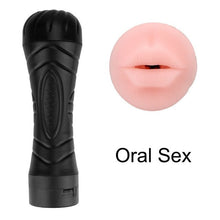 Charger l&#39;image dans la galerie, Realistic Pussy Soft Vagina Electric Vibrating Male Masturbator Cup Voice Aircraft Cup Sex Toys for Men Masturbation Strong Suck - AVA Health and Wellness Boutique
