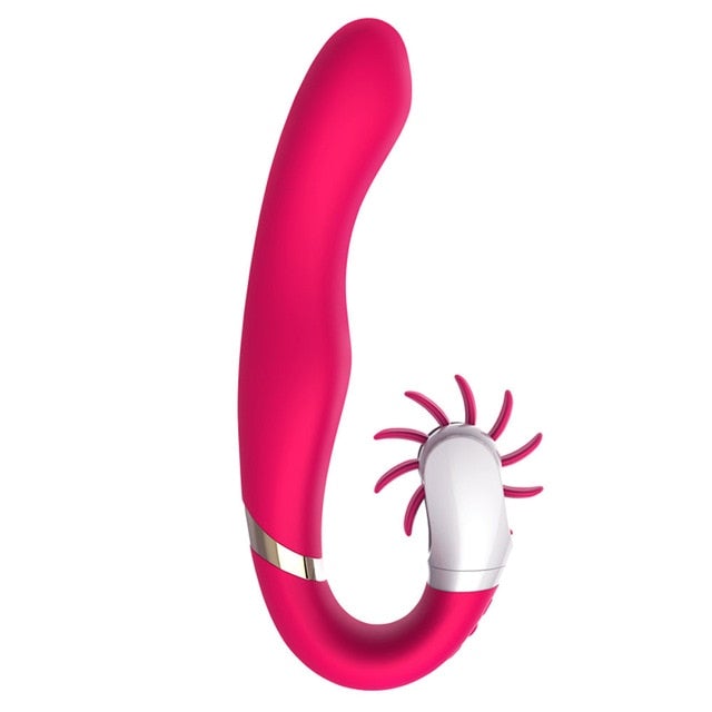 Rotation Dildo Vibrators Oral Sex Tongue Licking Toy Sexual Wellness G Spot Massage Female Clitoris Stimulator Sex Toy for Women - AVA Health and Wellness Boutique