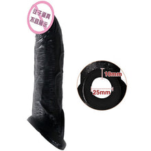 Carica l&#39;immagine nel visualizzatore di Gallery, Silicone Realistic Dildo Penis Enlargement Penis Sleeve Reusable Condoms Dick Cover Cock Ring Sex Toys For Men Couples - AVA Health and Wellness Boutique
