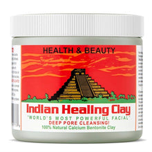 Lade das Bild in den Galerie-Viewer, Skin Care Indian Healing Clay Face Mask Blackhead Remover Deep Cleansing Brightens Skin Tone Shrink Pores Moisturizing Masks - AVA Health and Wellness Boutique
